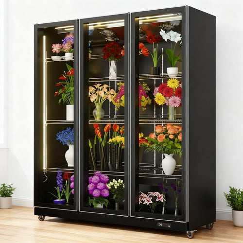 Blumenkühlschrank, 40 Zoll
